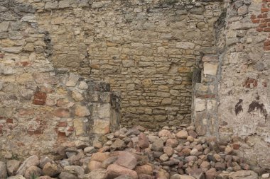 kireç taşı duvar detay