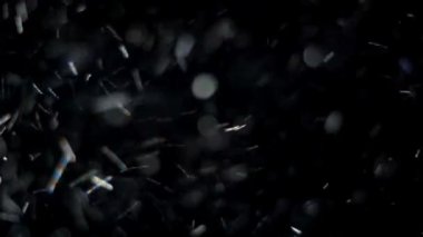 siyah arka plan ile parçacıklar