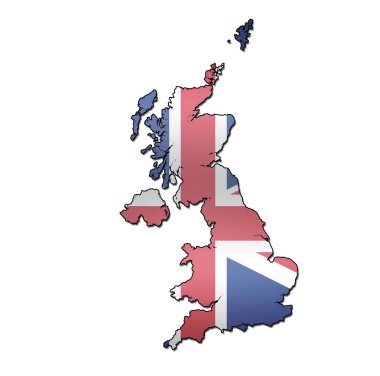 İngiltere bölgesi bayrak ile