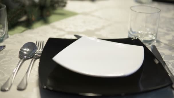 plats élégants sur une table 