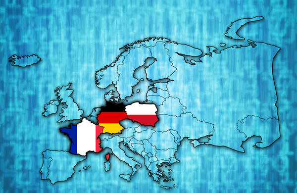 map of weimar triangle