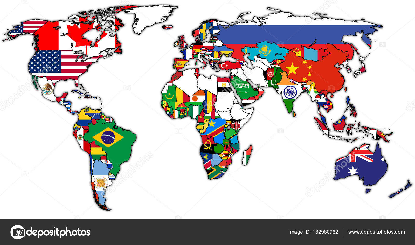 Território da Organização Mundial do Comércio no mapa mundial Ilustração de  stock de ©michal812 #182980762, image size:1600x948