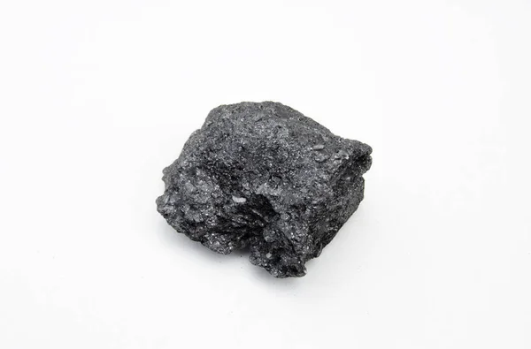 Grafit mineral isolerade över vita — Stockfoto