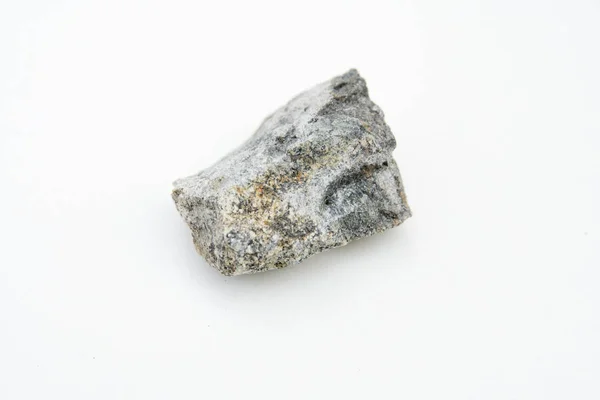 Serpentinite rock isolated over white — Stock Photo, Image
