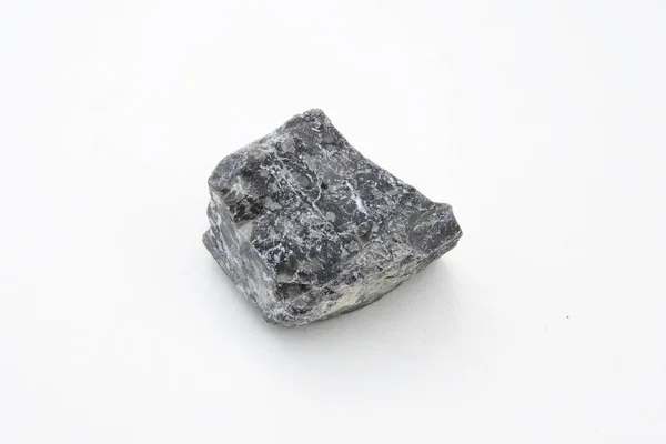 Boksyt mineral na białym tle nad białym — Zdjęcie stockowe