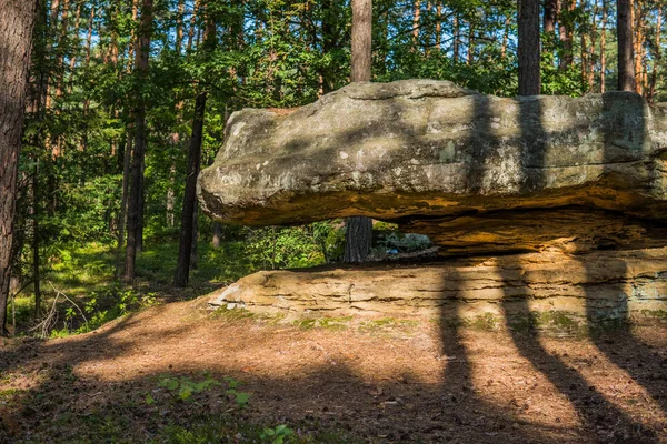 Mushroom rocks in Poland — Stock Photo, Image