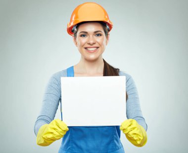 kadın Oluşturucusu holding beyaz bayrak