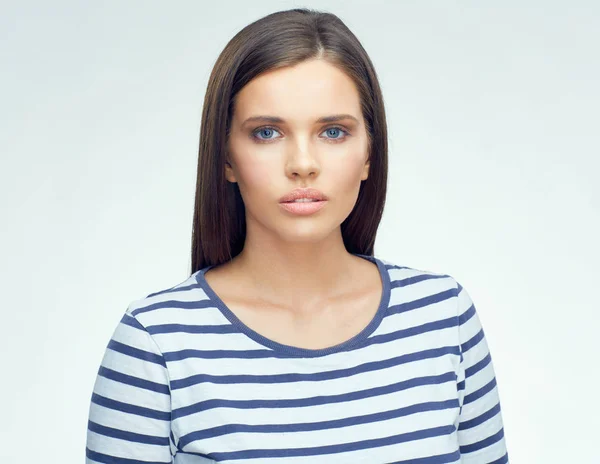 Young woman with long hair — Stock Photo, Image