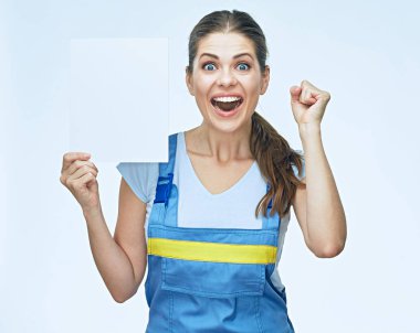 kadın Oluşturucusu ile beyaz bayrak 