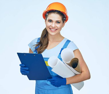 Gülümseyen kadın Oluşturucusu tutma planları ve Pano 