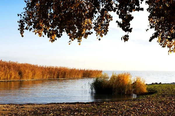 Landscape of Lake Balaton , Hungary — Stock Photo, Image