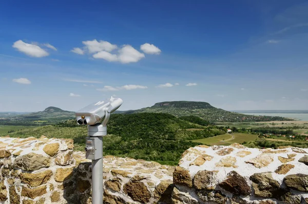 Vista para Badacsony de Szigliget — Fotografia de Stock