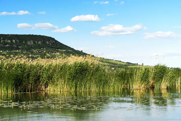 Пейзаж озера Балатон, Венгрия — стоковое фото