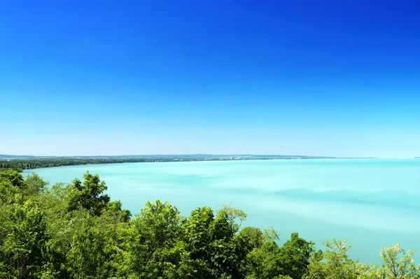 Paisagem do Lago Balaton, Hungria — Fotografia de Stock