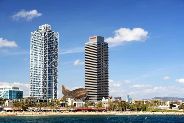 Kıyıları Barselona'nın 20. Eylül 2017, İspanya