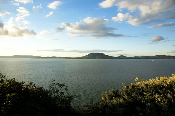 Landskap av Balatonsjön, Ungern — Stockfoto