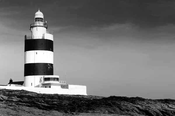 Vuurtoren Haak Hoofd County Wexford Ierland — Stockfoto