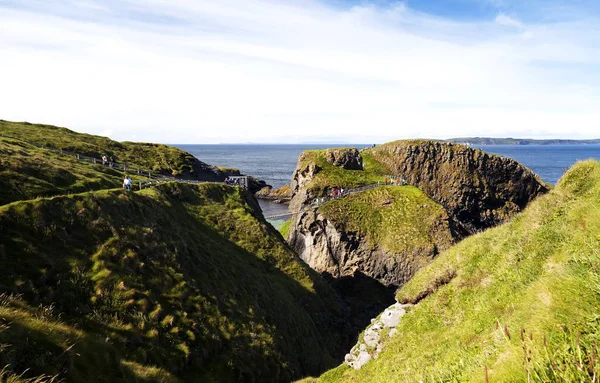 Puente Cuerda Carrick Rede Irlanda Del Norte — Foto de Stock