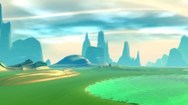 fantezi yabancı gezegen.