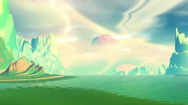 fantezi yabancı gezegen.