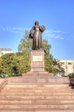 Heykel Kaliningrad bölgesi kararnamenin onuruna bir 