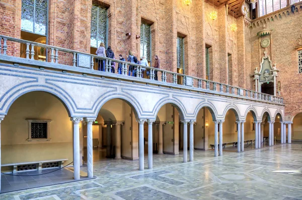 Stadhuis. blauwe zaal — Stockfoto