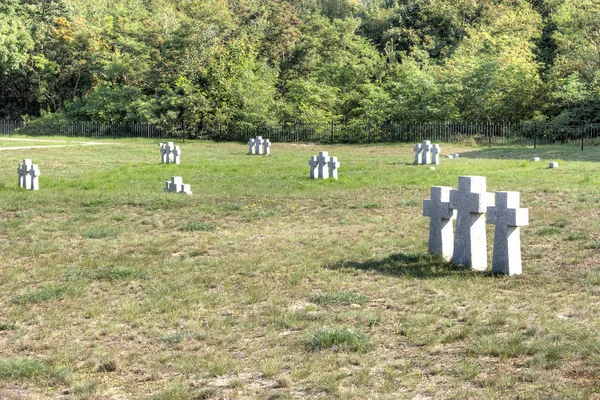 Military burial of a foreign state in the town of Baltiysk — Stock Photo, Image