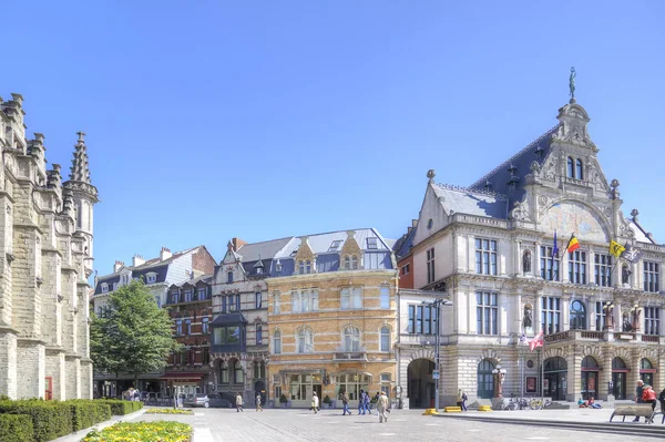 Stadt Gent. Stadtlandschaft — Stockfoto