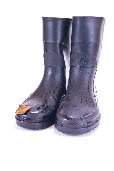 Pair rubber knee-boot — Stock Photo, Image