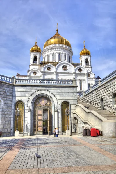 Moscovo. Catedral de Cristo Salvador — Fotografia de Stock