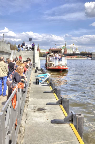 Moscow. Moskva river — Stock Photo, Image