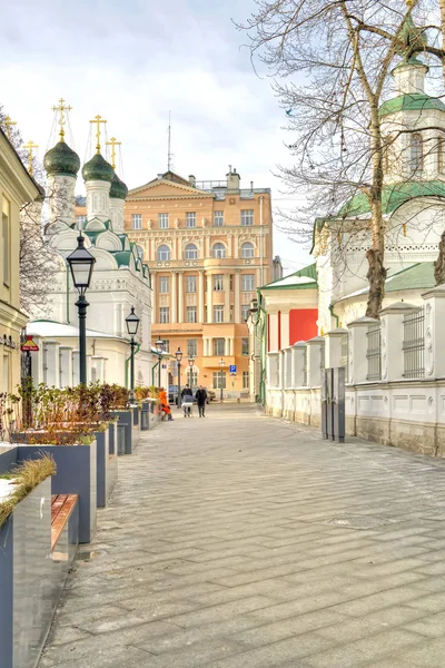 Moskau, Tschernigow Seitenstraße — Stockfoto