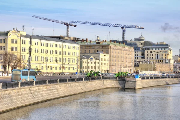 Moskau. Wodootwodny-Kanal — Stockfoto