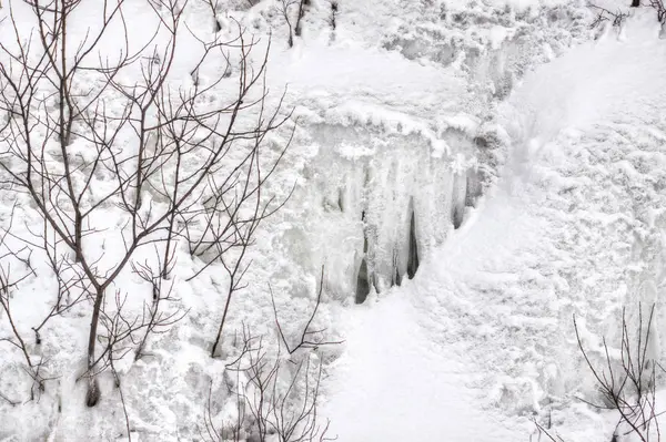 白色的大雪堆 — 图库照片