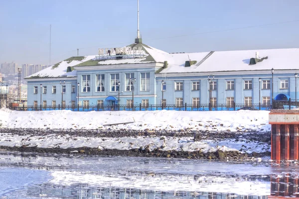 Murmansk. Stazione marina — Foto Stock