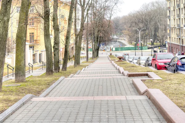 Mińsk. Karl Marx street — Zdjęcie stockowe