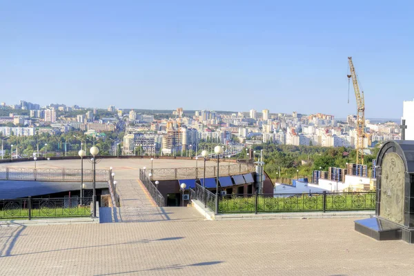 Belgorod. Viewing platform — Stock Photo, Image