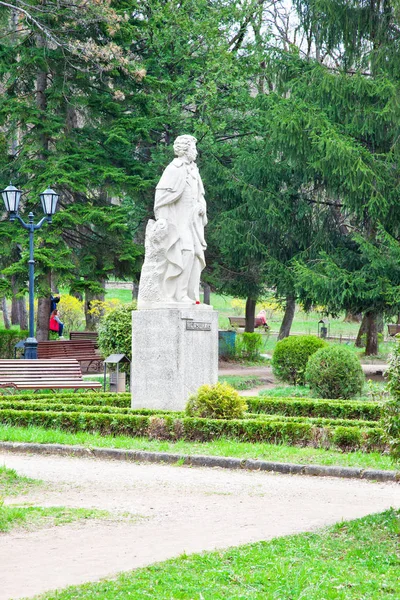Kislovodsk. Skulptur av poeten av Alexander Pushkin — Stockfoto