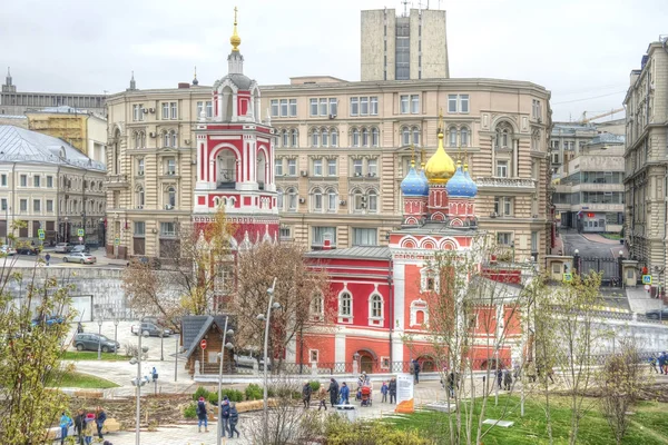 Moscú. Zaryadye. La Iglesia de San Jorge — Foto de Stock