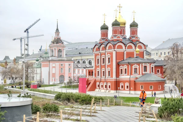 Moskwa. Katedra w ikonę Matki Bożej znak t — Zdjęcie stockowe
