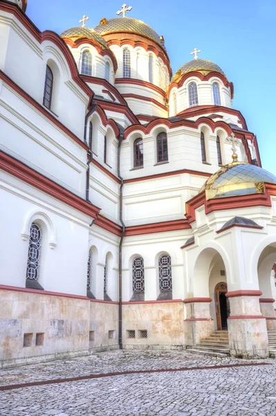Abchazji. Nowe Athos Simon klasztoru fanatyka — Zdjęcie stockowe