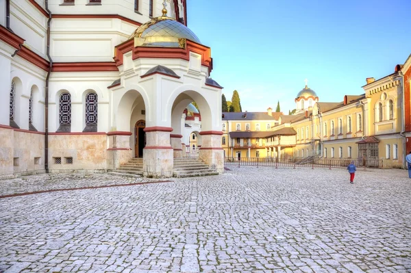 Abhazya. Yeni Athos Simon fanatik Manastırı — Stok fotoğraf