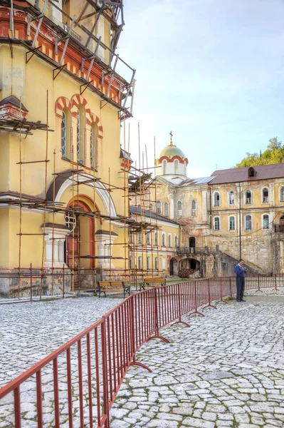 Abhazya. Yeni Athos Simon fanatik Manastırı — Stok fotoğraf