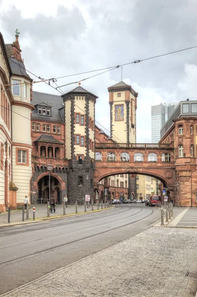 Stad landschap. Frankfurt am Main — Stockfoto