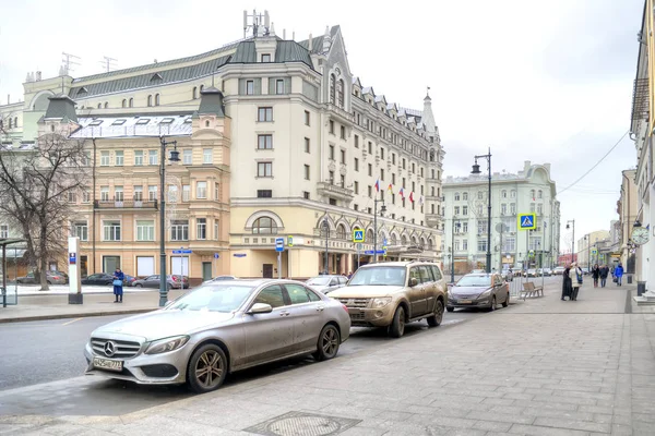 Moskva. Petrovka Street — Stockfoto