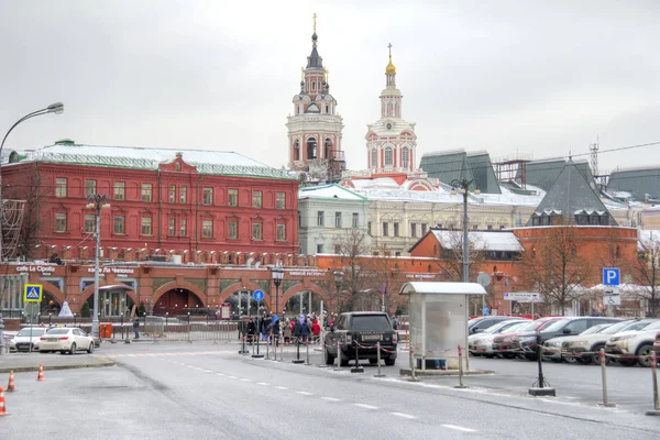 Moscovo. Praça da revolução — Fotografia de Stock