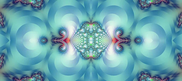 Fraktale Muster. Illustration — Stockfoto