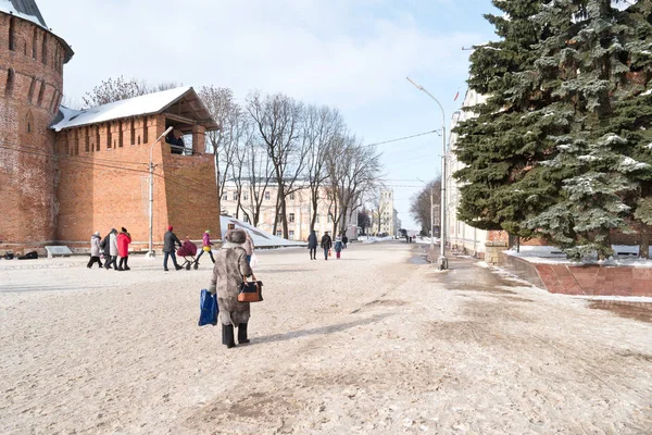 Smolensk. Durchgang in der Festungsmauer — Stockfoto