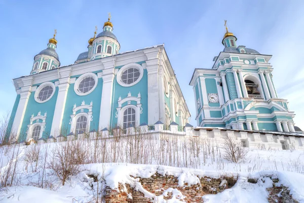 Město Smolensk. Katedrála Nanebevzetí Panny Marie požehnal — Stock fotografie