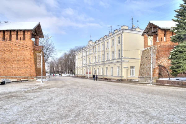 Smolensk. Passage in de vesting muur — Stockfoto